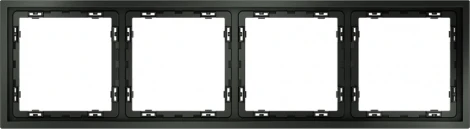 Рамка на 4 поста (титан) Voltum S70 VLS100406