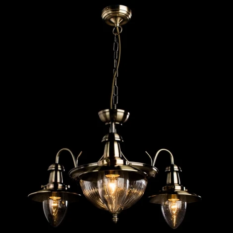 Подвесная люстра Arte Lamp Fisherman A5518LM-2-3AB