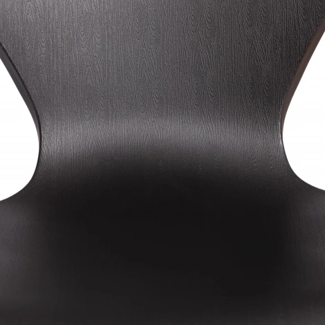 Стул Jacobsen/Якобсен (мод DC 102-1)/2 шт. в упаковке пластик/металл, 45х54.5х80см, черный/черный (Комплект из 2 шт.) Tetchair 21835