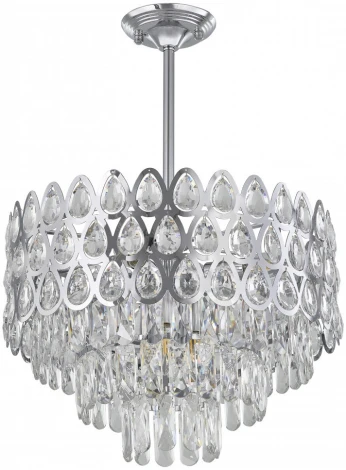 Потолочная люстра хрустальная на штанге Arte Milano Sorrento-2019 372019/7/300/460 CR (220V)