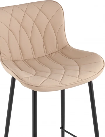 Стул барный Vault экокожа бежевый Stool Group арт.УТ000039348