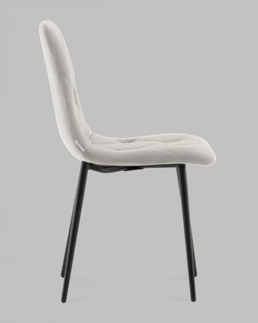 Стул Одди Diamond велюр светло-серый Stool Group арт.УТ000041446