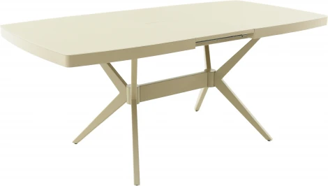 Стол Аврора Оскар 2М Glass 160, Капучино