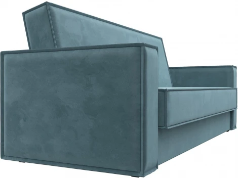 Диван-книжка Куба (Бирюзовый/Велюр) Лига Диванов арт.122040