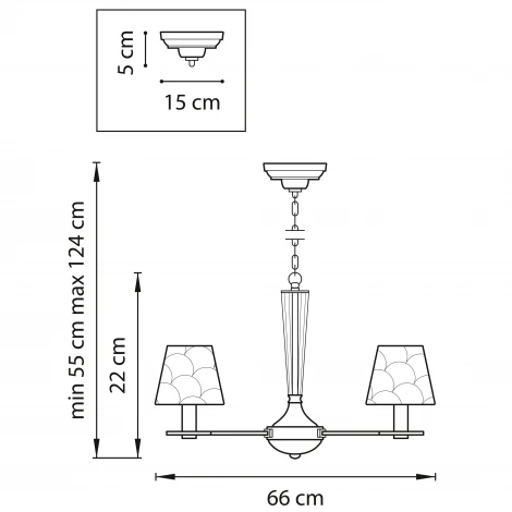 Подвесная люстра Lightstar Perla 707061 (220V, на цепи)