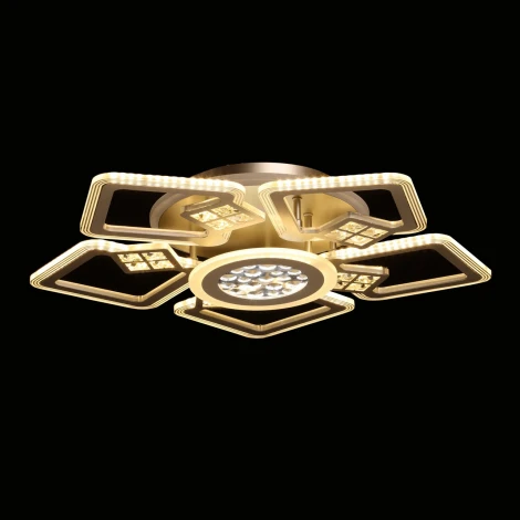 Потолочная LED люстра с ПДУ De City Мадлен 424016107 (регулировка яркости, 220V)