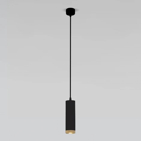 Подвесной светильник 9W 4200K чёрный Elektrostandard Lead 50244 LED (220V, на проводе, круглые)