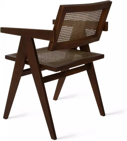 Стул с подлокотниками Franz, бук натуральный, лак коричневый Top Concept (20847)