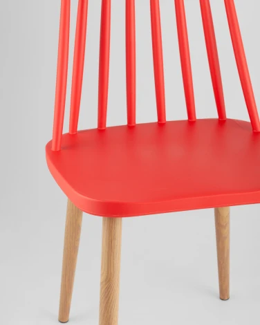 Стул Stool Group Морган пластиковый красный УТ000001847