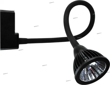Трековый светильник на гибкой штанге Arte Lamp Cercare A4107PL-1BK (LED, 220V, круглые)