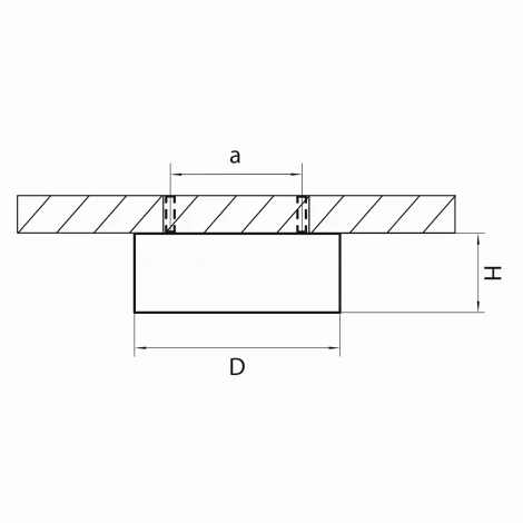 Мебельный светильник Lightstar Mobiled 003451 (220V, круглые)