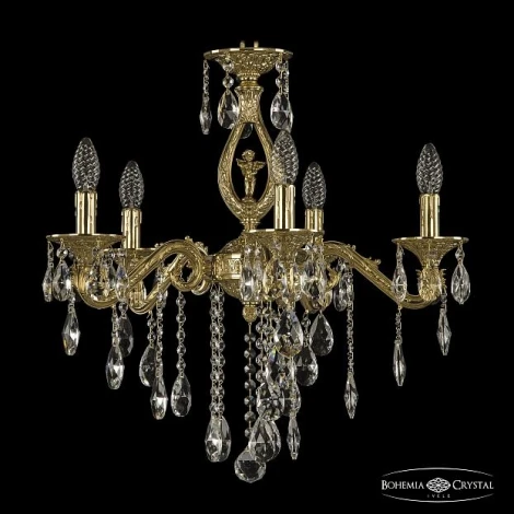 Подвесная люстра Bohemia 1400 71402/5/175 B G FA10S