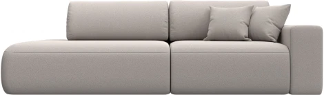 Диван прямой Лига-036 НПБ Модерн подлокотник справа Лига Диванов (Замша) арт.127722