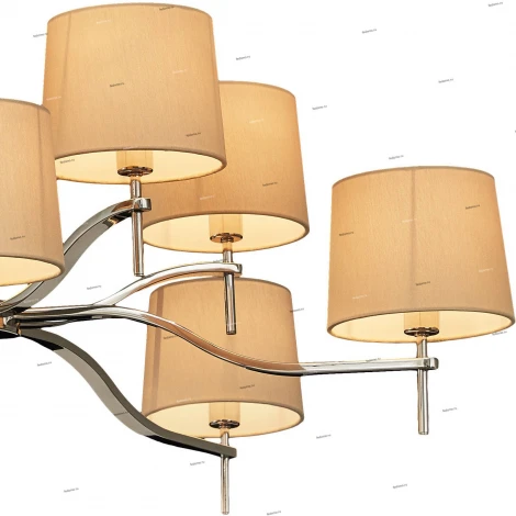 Подвесная большая люстра Divinare Soprano 1341/02 LM-10 (220V, на цепи)