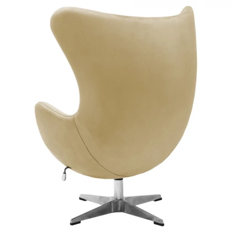 Кресло EGG STYLE CHAIR карамельный, искусственная замша Bradex Home арт.FR 1047