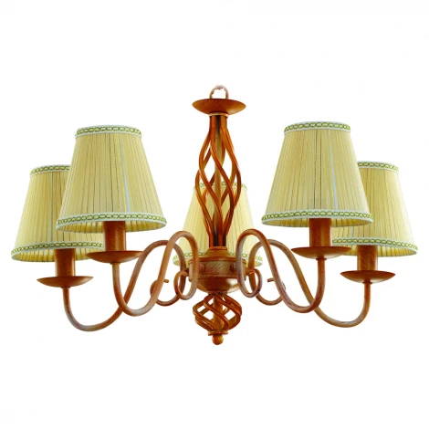 Подвесная люстра IDLamp 828 828/5-Paintgold