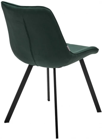 Стул ONION G062-18 зеленый, велюр/ черный каркас М-City