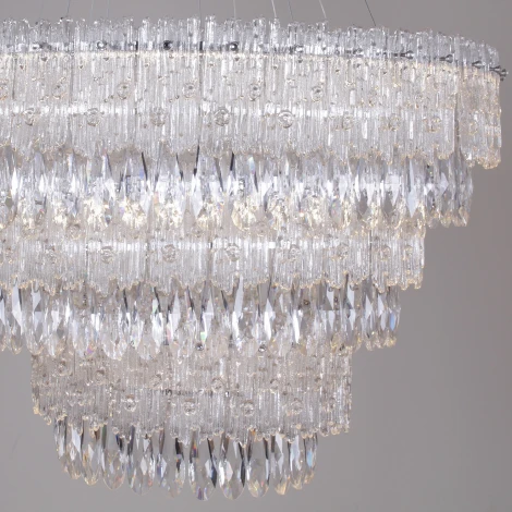 Подвесная люстра хрустальная светодиодная Reluce 08806-0.4-03