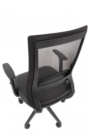 Офисное кресло Chairman 500LT Россия экокожа черный/TW-01 черный Б/П 7187916