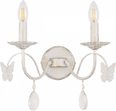 Бра Arte Milano AM346179 346179/2W WT+G (220V, подвески, подсвечник, свеча)