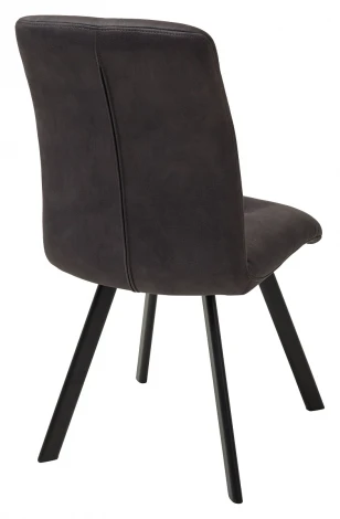 Обеденный стул M-City VILMAR DARK GREY темно-серый нубук