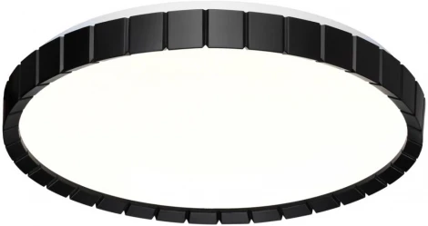 Настенно-потолочный светильник Sonex Atabi Black 7649/DL PALE SN пластик/белый/черный LED 48Вт 4000К D385 IP43 (220V, круглые)