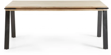 Стол обеденный La Forma (ex Julia Grup) Thinh (Сталь,Дерево,Металл,Обработанная древесина)