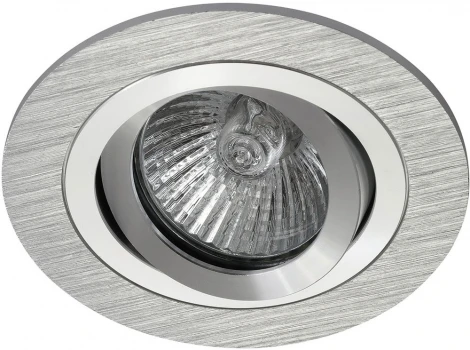 Встраиваемый точечный светильник AM Group AM12 AM122 AL (220V, круглые)