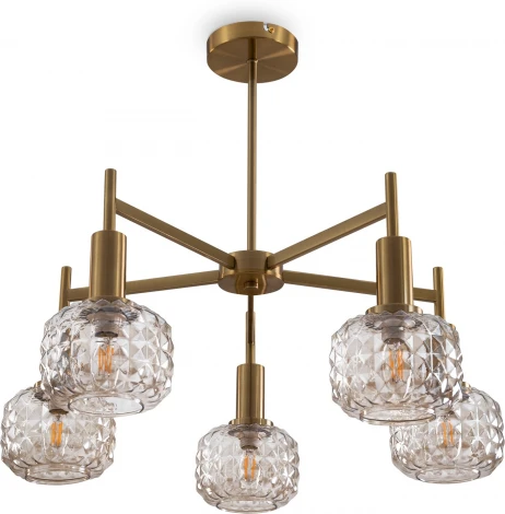 Потолочная люстра на штанге Freya Fero FR5366CL-05BS (220V)