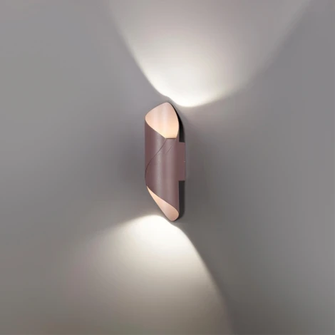 Уличный настенный светильник Odeon Light Basti 6659/10WLA NATURE коричневый/металл IP65 LED 10W 4000K AC85-265V