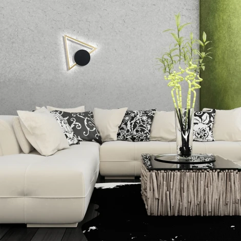 Настенный светильник светодиодный Escada Figures 10270/1LED 13W Gold/Black