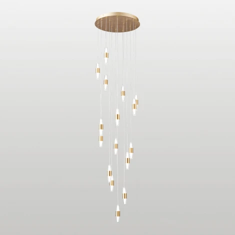 Подвесная люстра LED Lussole Hopkins LSP-7404 (220V, на проводе)