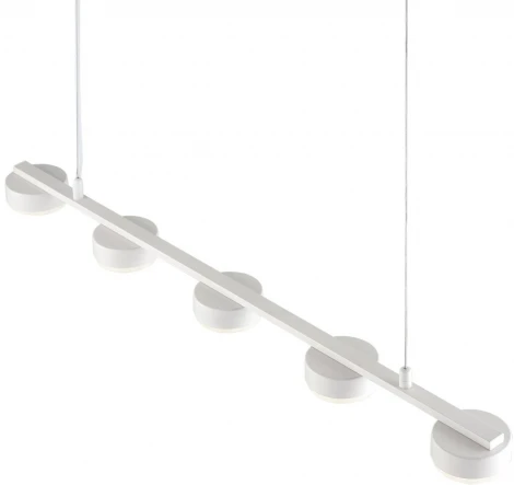 Подвесной светильник Lumion Torina 8265/5 металл, белый GX53 LED 5*7W 220V (на тросе)