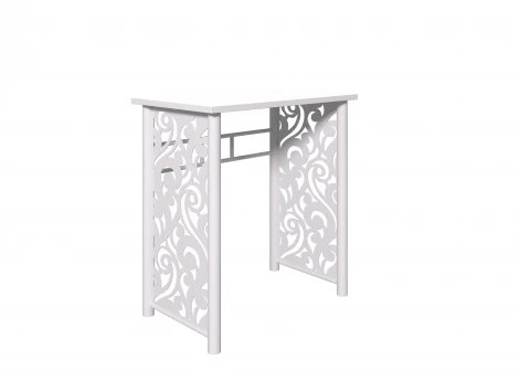 Туалетный столик Пармин белый шагрень Форвард 102283