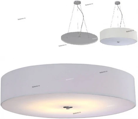 Потолочный светильник круглый Crystal Lux Jewel PL700 WH (220V)