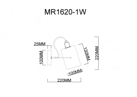 Бра MyFar Sara MR1620-1W (220V)