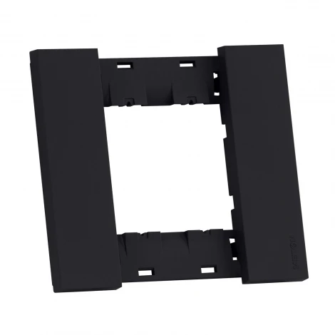 Рамка 1-ая черный матовый Meiton AA4802AG