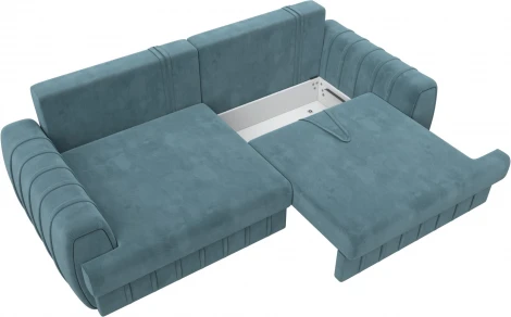 Диван прямой Лига-057 НПБ Лига Диванов (Велюр) арт.129211