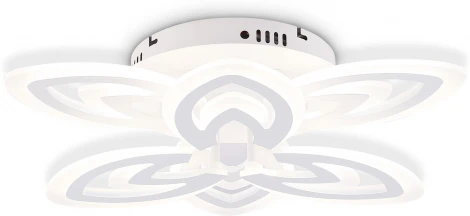 Потолочная люстра светодиодная с пультом Ambrella Original FA4546 (регулировка яркости, 220V, цветы, листья)
