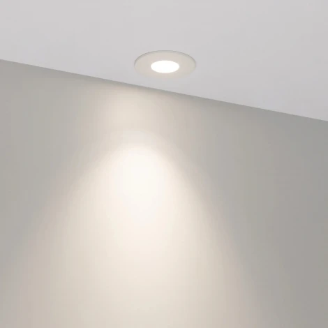 Точечный светильник встраиваемый MS-GLORY-BUILT-R54-5W Day4000 (WH, 38 deg, 230V) (Arlight, IP54 Металл) 039065