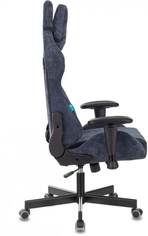Кресло игровое Бюрократ VIKING KNIGHT LT27 FABRIC синий Stool Group арт.УТ000003151