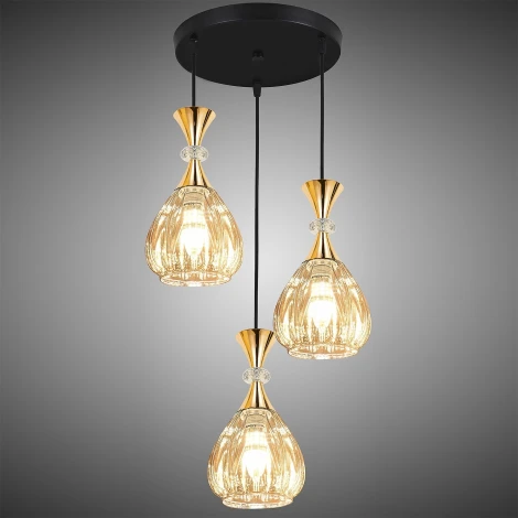 Подвесной светильник Reluce 09015-0.9-03 AMBER (220V, на проводе)