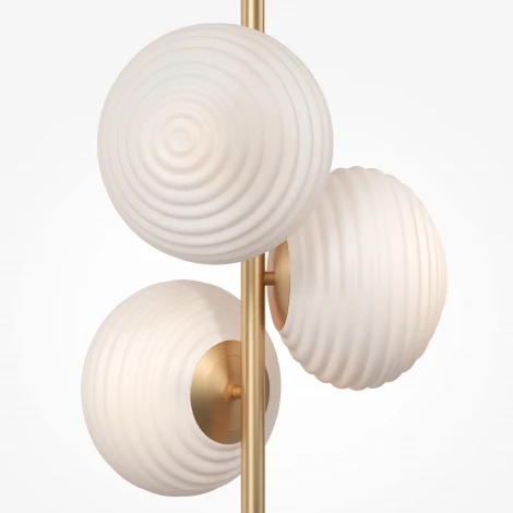 Подвесной светильник Maytoni Reels MOD268PL-03G (220V, на проводе, шарики)