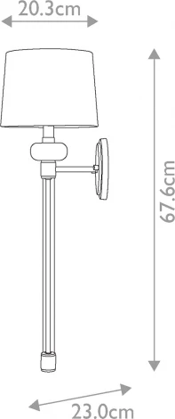 Бра Quoizel Barbour QZ-BARBOUR1-HO (220V)