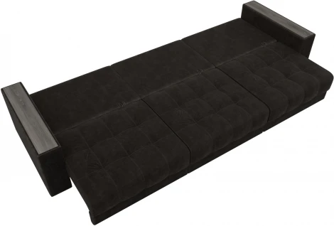 Диван прямой с декором Лига-049 НПБ Лонг Лига Диванов (Велюр) арт.128431