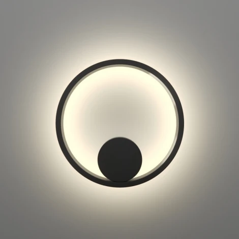 Настенный светильник Denkirs Orbit DK5060-BK 10 Вт, черный матовый (LED, 220V, круглые)