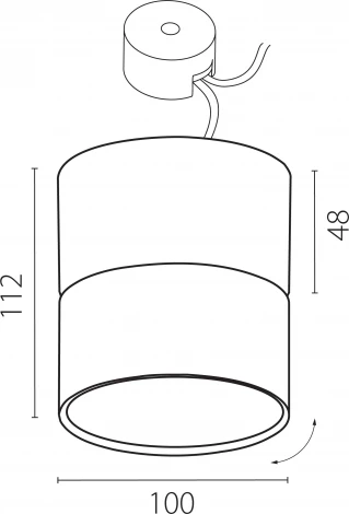 Накладной потолочный светильник Lightstar Acuto 215887 (LED, 220V, круглые, IP44)