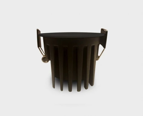 Встраиваемый светильник светодиодный Italline IT08-8040 black 3000K