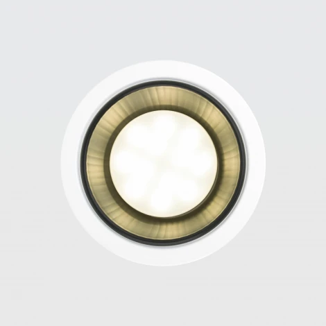 Точечный светильник накладной Elektrostandard 1070 GX53 WH/BK