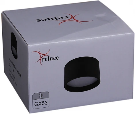 Точечный светильник Reluce 53057-9.5-001UR GX53 BK (220V)